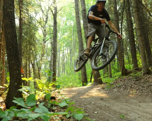 Bike trails with jumps deals near me